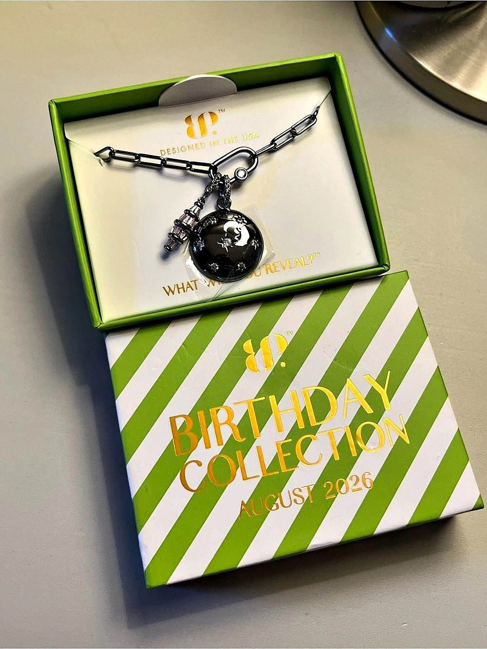 Bomb Party August 2026 Necklace NWT
